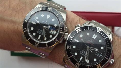 omega seamaster compared rolex submariner|rolex vs omega seamaster 300m.